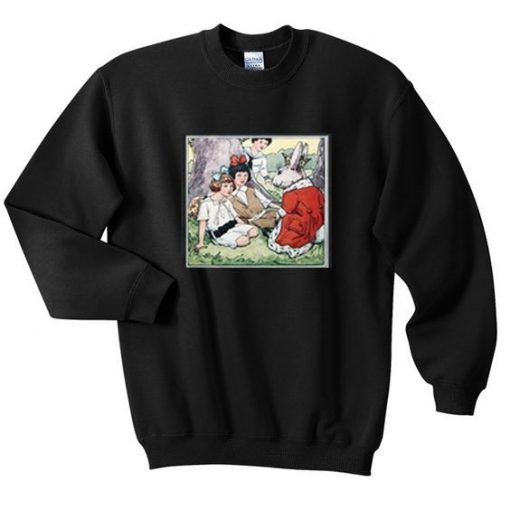 rabbit stories sweatshirt RJ22