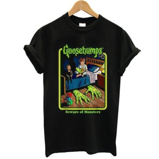 Authentic Goosebumps Bedtime Retro Scary t shirt RJ22