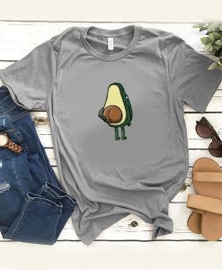 Avocado Print Cuffed Tee t shirt RJ22