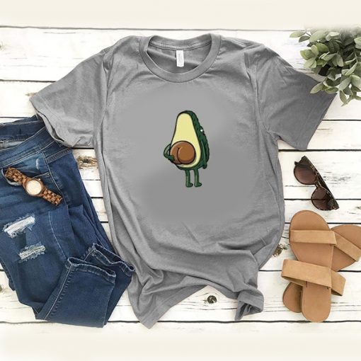 Avocado Print Cuffed Tee t shirt RJ22