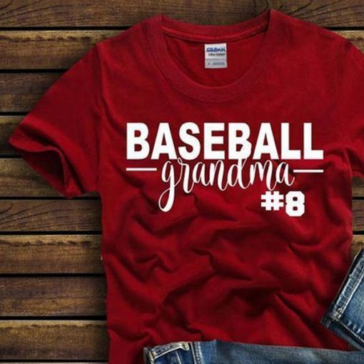 Baseball Grandma t shirt RJ22