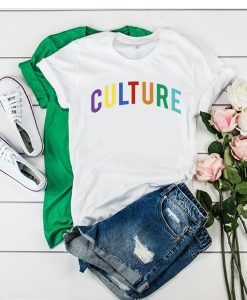 Culture Rainbow t shirt RJ22