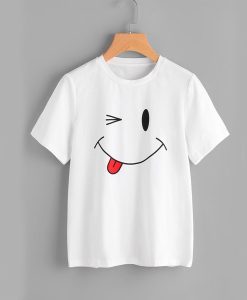 Face Smile t shirt RJ22