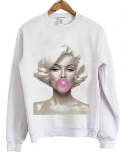 Marilyn Monroe Bubblegum sweatshirt RJ22
