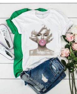 Marilyn Monroe Bubblegum t shirt RJ22