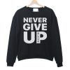 Never Give Up - Mo Salah sweatshirt RJ22