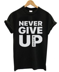 Never Give Up - Mo Salah t shirt RJ22