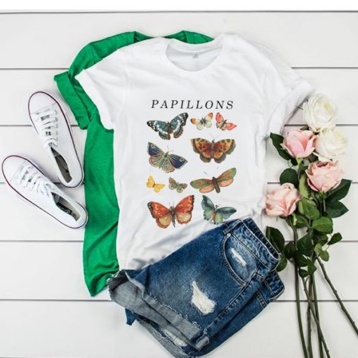 Papillons Butterfly Vintage t shirt RJ22