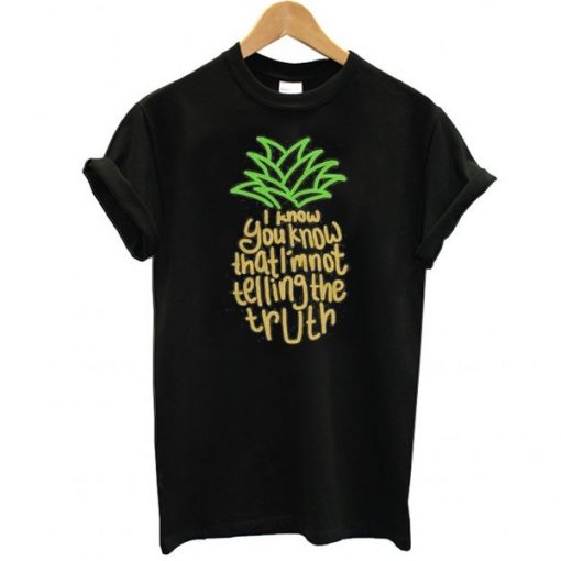 Psych Pineapple Theme t shirt RJ22