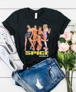 Spice Girls Black t shirt RJ22