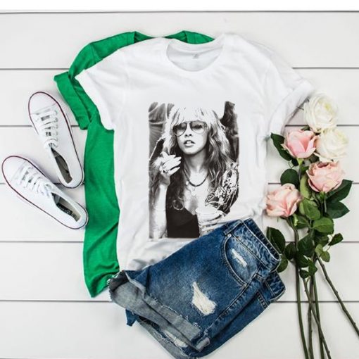 Stevie Nicks Smoking Young Vintage t shirt RJ22