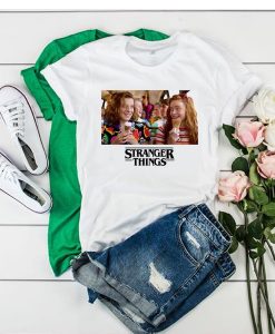 Stranger Things 3 Eleven and Max t shirt RJ22