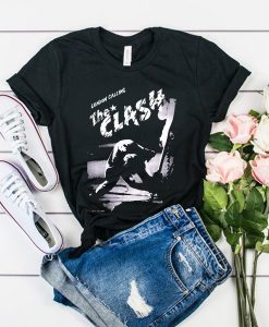 The Clash London Calling Black t shirt RJ22