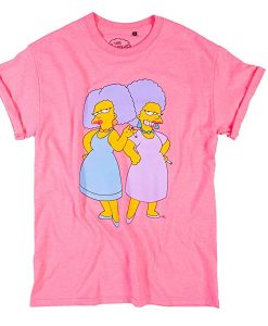 Women's Hot Pink The Simpsons Patty t shirt RJ22