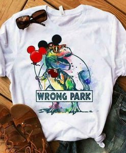 Wrong Park t shirt RJ22