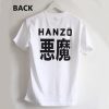 hanzo japanese back t shirt RJ22