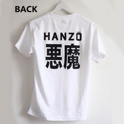 hanzo japanese back t shirt RJ22
