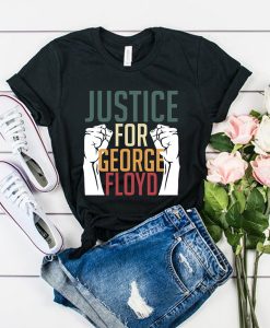 justice for george floyd t shirt RJ22