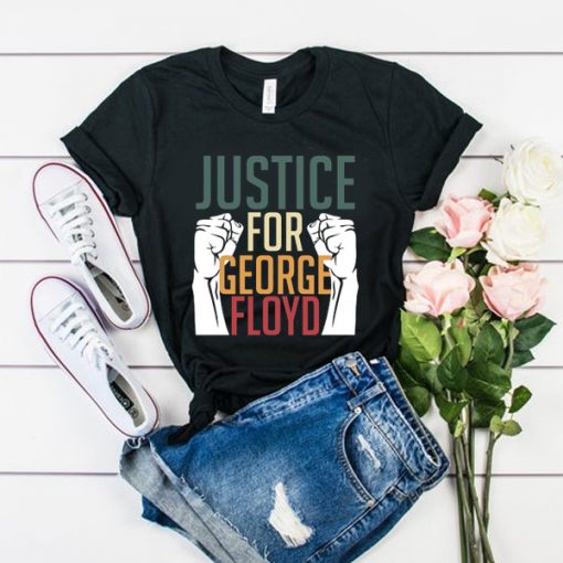 justice for george floyd t shirt RJ22