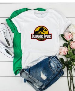 Jurassic Park T-Rex Logo t shirt RJ22
