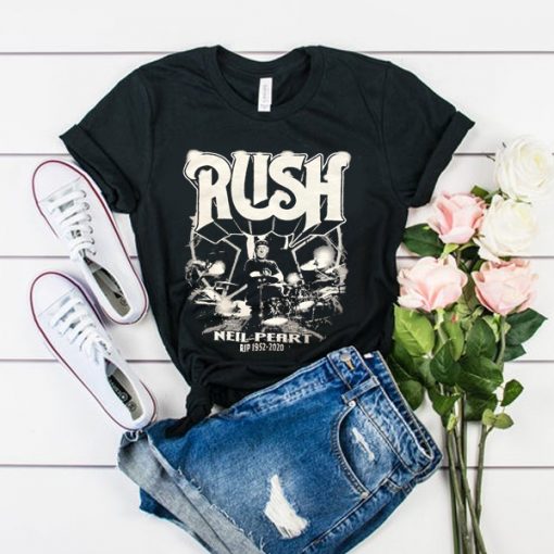 Rush Neil Peart RIP 2020 band t shirt RJ22