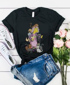 The Simpsons Crazy Cat Lady t shirt RJ22