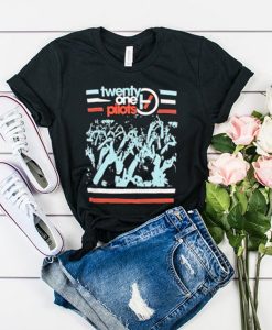 Twenty One Pilots Crowd Hands t shirt RJ22