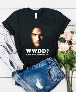 Would Would Damon Do-Vampire Diaries t shirt RJ22