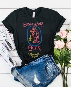 bear whiz beer t shirt RJ22