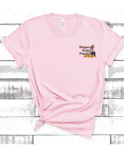 Dog Limited Rappers With Puppies Pink t shirt RJ22