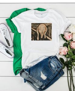 edvard munch isak skam t shirt RJ22