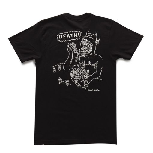 Altamont X Daniel Johnston Death t shirt back RJ22