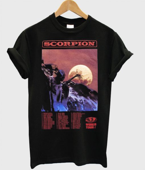 Drake Scorpion World Tour t shirt RJ22