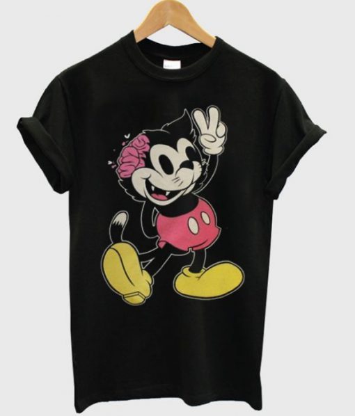 Drop Dead Mickey Mouse t shirt RJ22