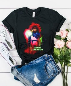 Janet Jackson Metamorphosis Portrait t shirt RJ22