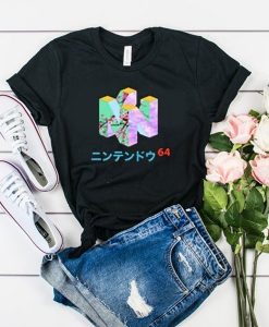 Japanese Nintendo 64 tshirt RJ22