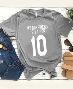 My Boyfriend Is A Tiger t shirt RJ22