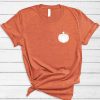 Pocket Pumpkin Fall Halloween Thanksgiving t shirt RJ22