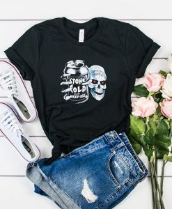 Stone Cold Steve Austin Pure Whoop-Ass Skull t shirt RJ22