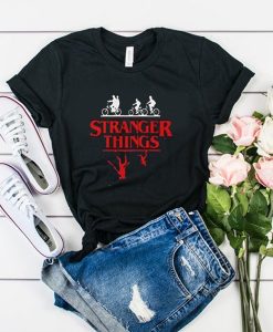 Stranger Things Bike Rides t shirt RJ22