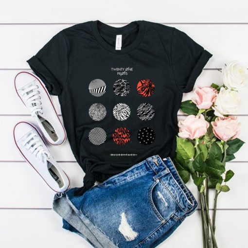 Twenty One Pilots Blurryface t shirt RJ22