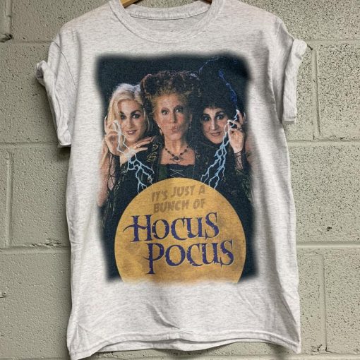 Vintage Just a Bunch of Hocus Pocus Halloween t shirt RJ22