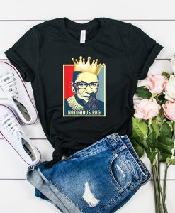 Vintage Notorious Ruth Bader Ginsburg RBG t shirt RJ22