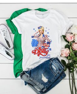 Vintage dolly parton for president t shirt RJ22