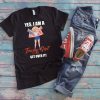 Yes I'm A Trump Girl Get Over It Female Trump Supporter Elections 2020 t shirt RJ22