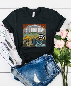 All Time Low Don't Panic t shirt RJ22