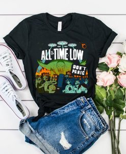 All Time Low Don't Panic tshirt RJ22