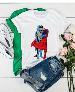 Batman VS Superman Kissing t shirt RJ22