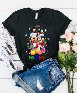 Disney Mickey and Minnie Ho Ho Ho t shirt RJ22