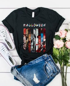 Halloween Horror Theme Friends t shirt RJ22